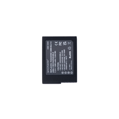 ProMaster Li-ion Battery for Panasonic DMW-BLC12 with USB-C Charging - Image 3