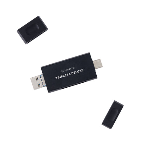 ProMaster  Trifecta Deluxe UHS-II Card Reader SD & Micro SD - Image 4