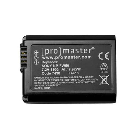 ProMaster Li-ion Battery for Sony NP-FW50 - Image 3