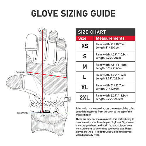ProMaster 4-Layer Photo Gloves - X Large v2 - Image 5