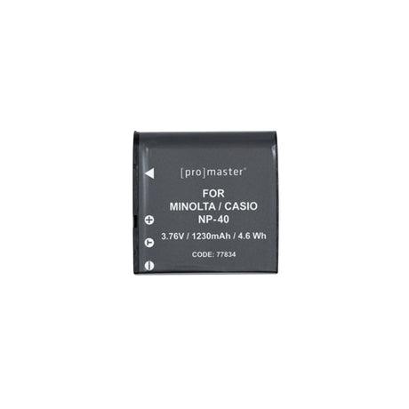 ProMaster Li-ion Battery for Minolta / Casio: NP-40  - Image 2
