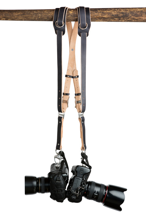 Skinny Money Maker | Thin Leather Camera Harness