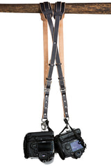 Skinny Money Maker | Thin Leather Camera Harness