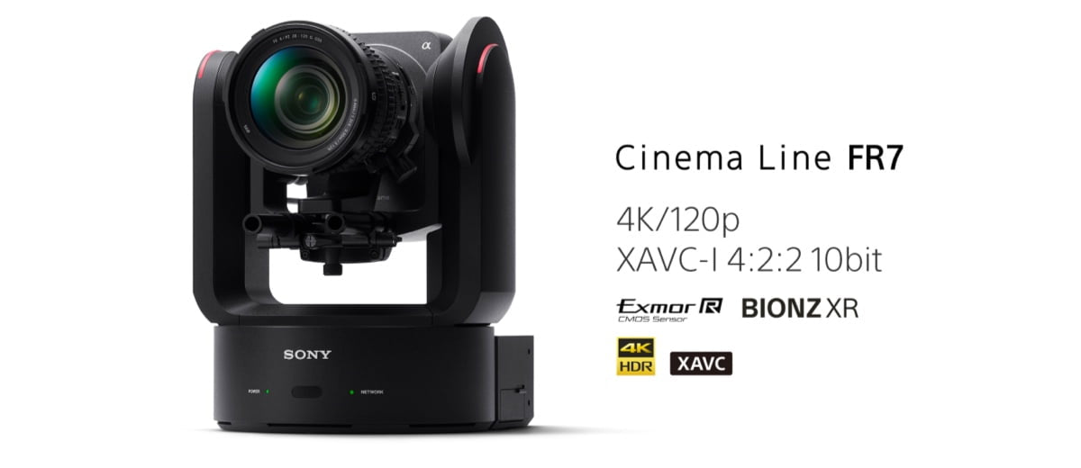 Sony FR7 Cinema Line Full-Frame PTZ Robotic Camera with SELP28135G lens - Image 7
