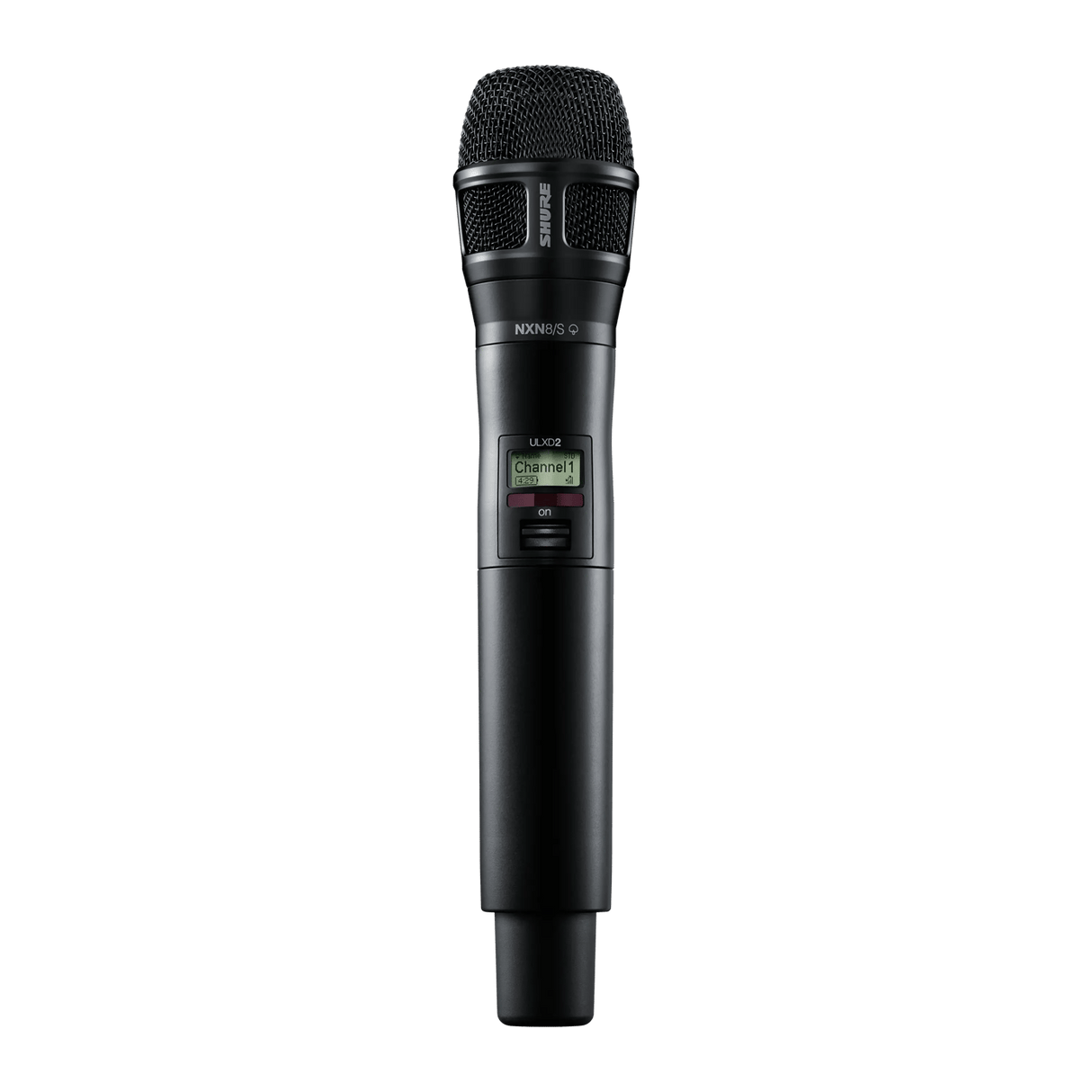 Shure ULXD2/N8SN Digital Handheld Wireless Microphone Transmitter with Nexadyne 8/S Supercardioid Capsule (G50: 470 to 534 MHz, Nickel)