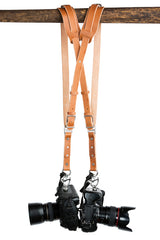 Skinny Money Maker | Thin Leather Camera Harness