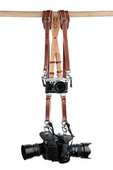 Skinny Money Maker | Thin Leather Camera Harness
