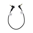 ProMaster Audio Cable 2.5mm TRS male right angle - 3.5mm TRS male right angle - 1' straight - Image 1