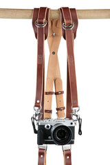 Skinny Money Maker | Thin Leather Camera Harness
