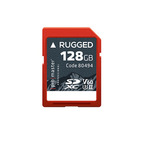 ProMaster SDXC 128GB Rugged™ UHS-II V60 Memory Card - Image 1