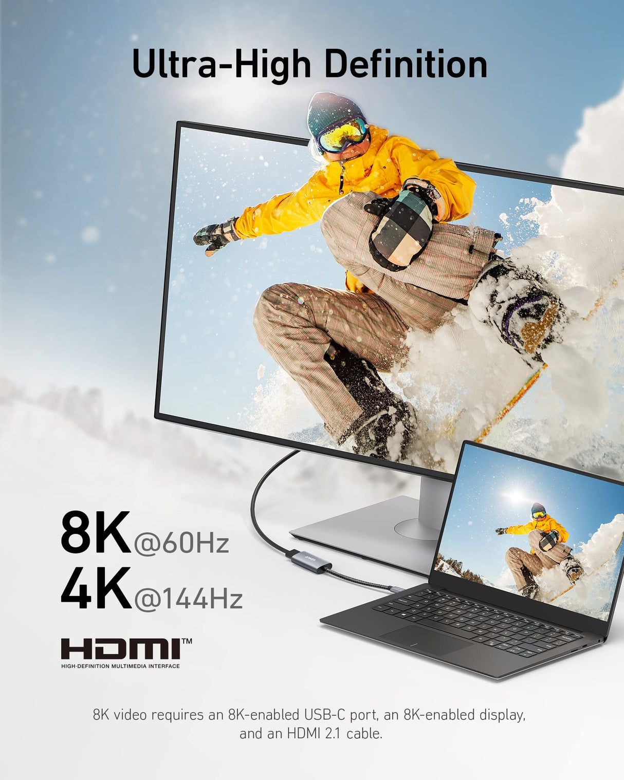 Anker 518 USB-C Adapter (8K HDMI)