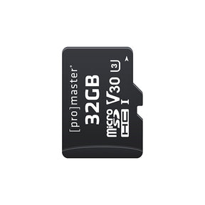 ProMaster Micro SDHC 32GB Advanced UHS-I V30 Memory Card - Image 1