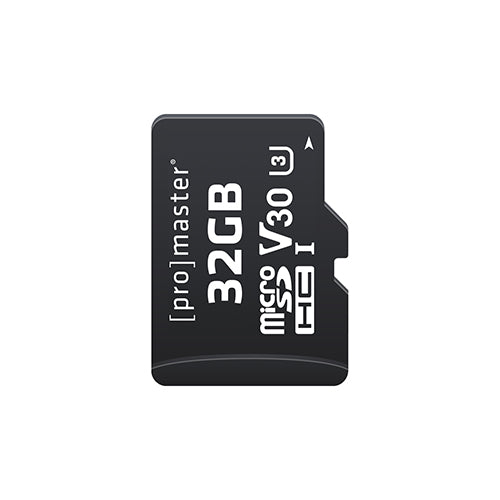 ProMaster Micro SDHC 32GB Advanced UHS-I V30 Memory Card - Image 1