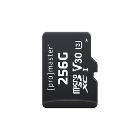 ProMaster Micro SDXC 256GB Advanced UHS-I V30 Memory Card - Image 1
