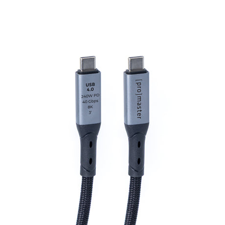 ProMaster  USB4 Cable C to C 240W PD - 3’ - Image 2