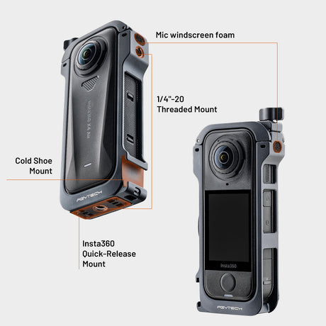 Camera Cage For Insta360 X4 Air