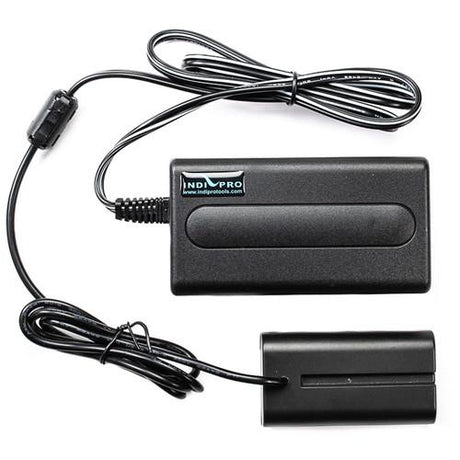 Indipro 8V A/C Power Supply with Sony L-Series (NP-F) Type Dummy Battery (8')