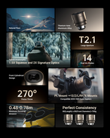 Arcana 1.5X Anamorphic T2.1 Full frame