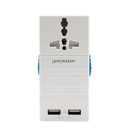 ProMaster Advanced Travel Adapter - AC & USB - Image 1