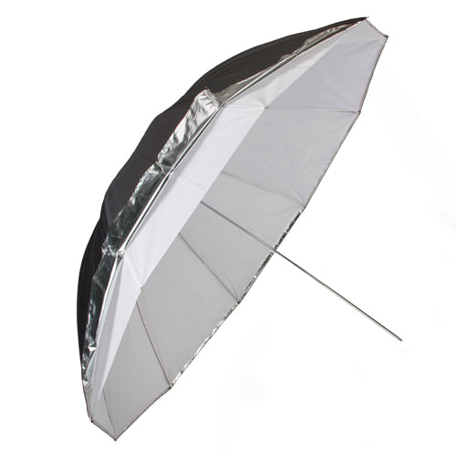 ProMaster 60" Convertible 3-in-1 Umbrella - White/Silver/Black - Image 2