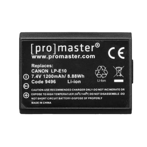 ProMaster Li-ion Battery for Canon LP-E10 - Image 3