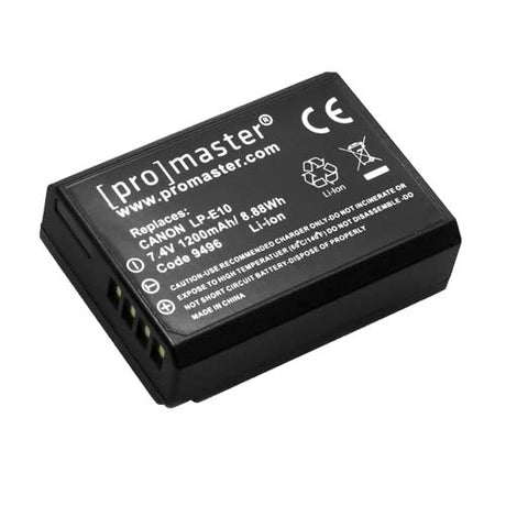 ProMaster Li-ion Battery for Canon LP-E10 - Image 1