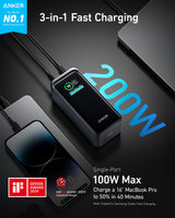 Anker Prime 20,000mAh Power Bank (200W) with 100W Charging Base