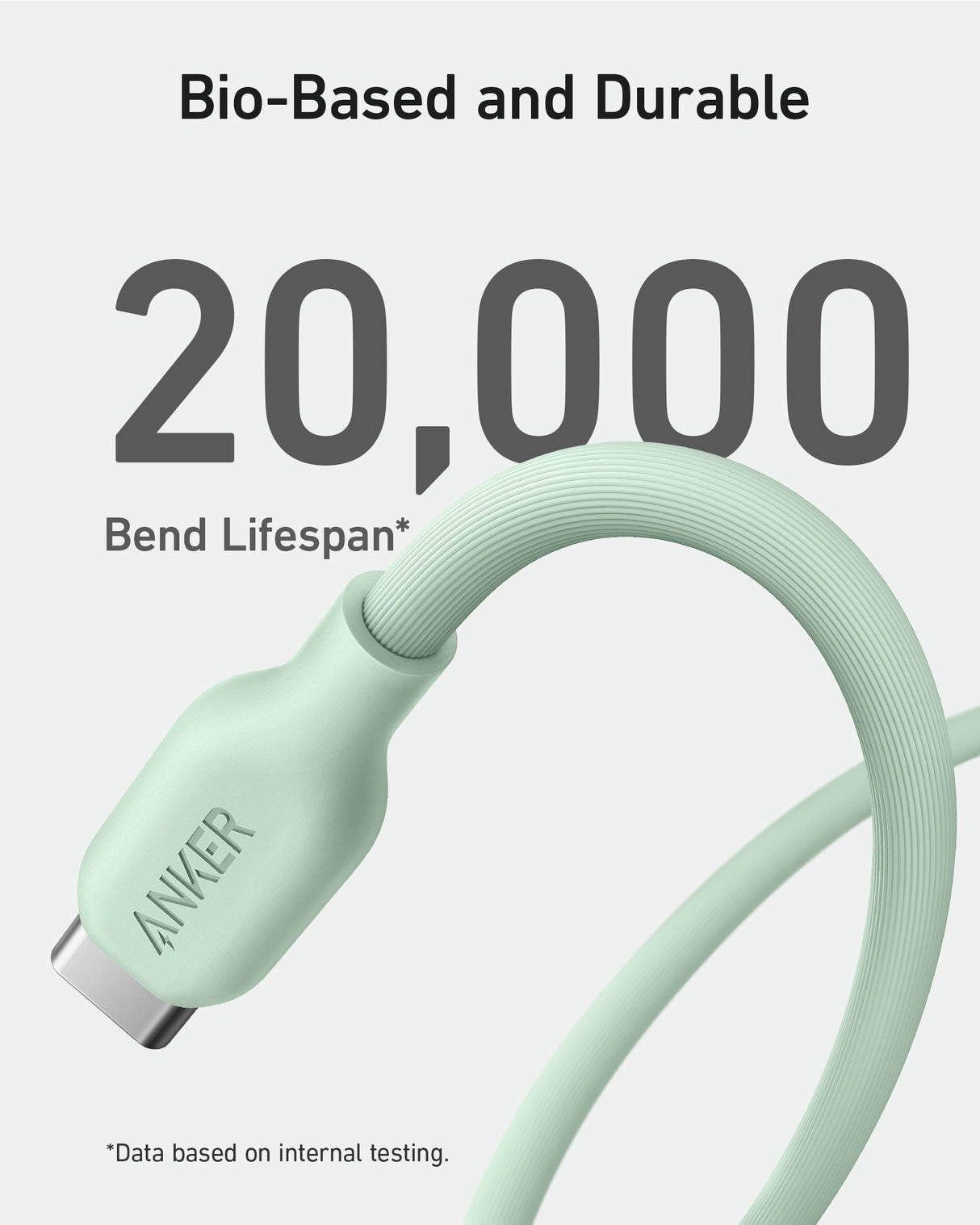 Anker 541 USB-C to Lightning Cable (Bio-Based)