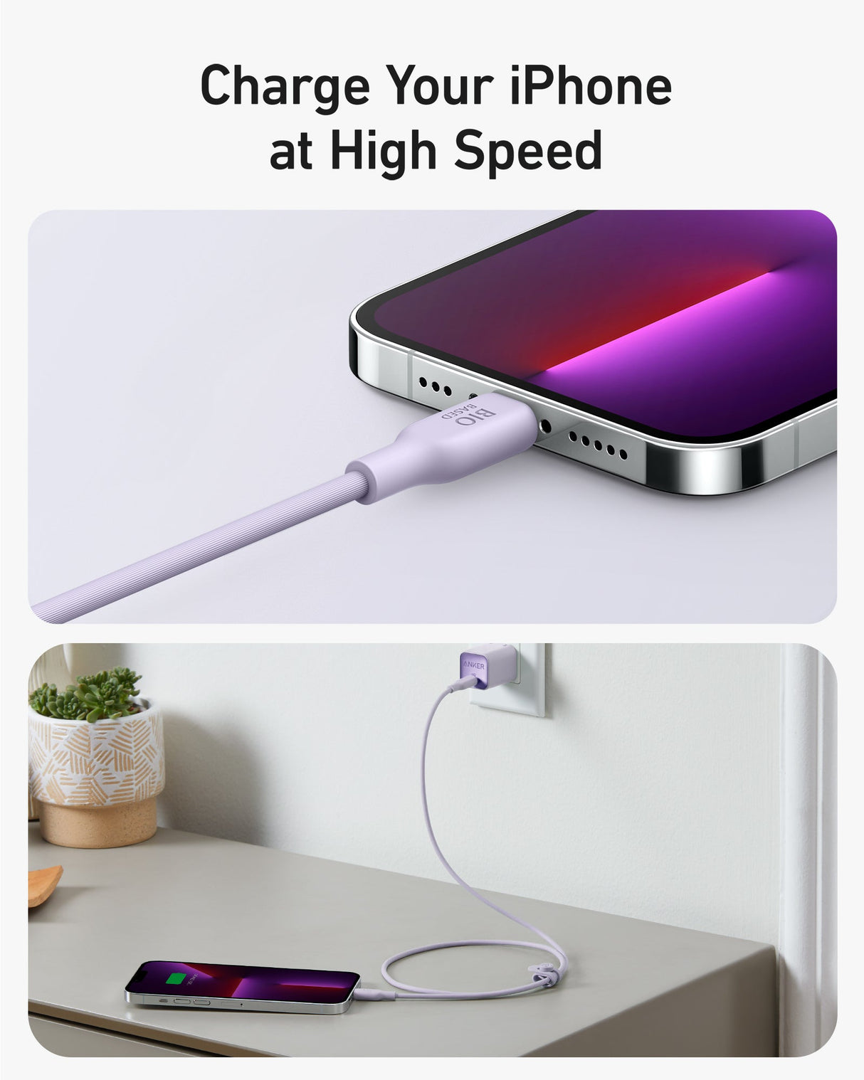 Anker 541 USB-C to Lightning Cable (Bio-Based)