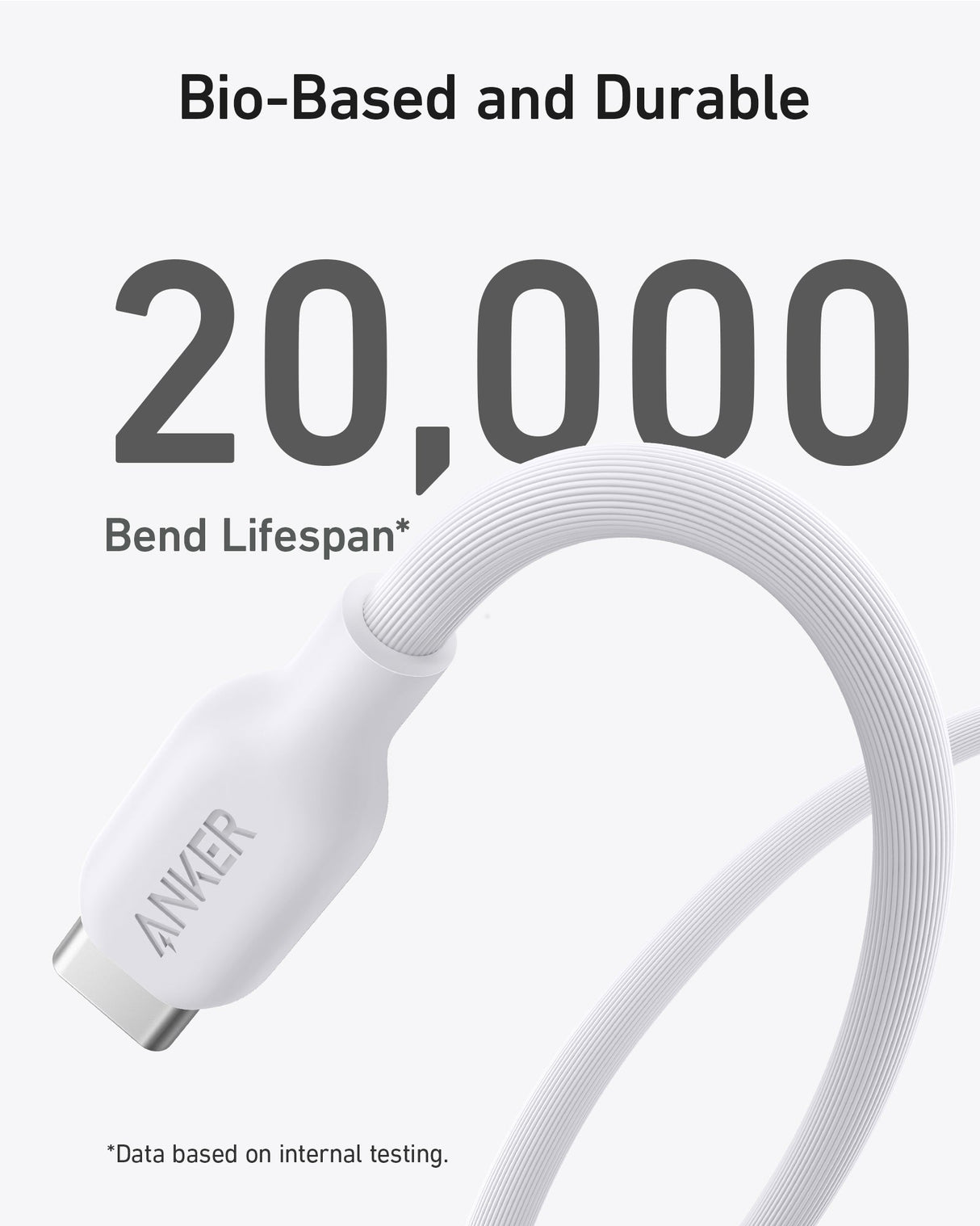 Anker 541 USB-C to Lightning Cable (Bio-Based)