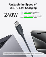 Anker 543 USB-C to USB-C Cable (Bio-Braided, 6 ft)