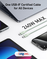 Anker 543 USB-C to USB-C Cable (Bio-Braided, 6 ft)