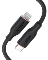 Anker 641 USB-C to Lightning Cable (Flow, 3 ft Silicone)