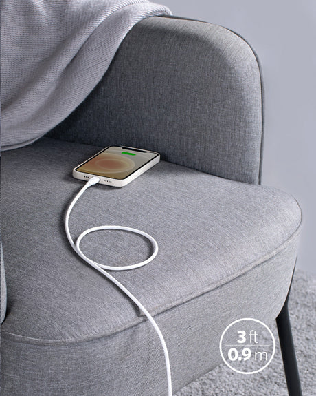 Anker 641 USB-C to Lightning Cable (Flow, 3 ft Silicone)