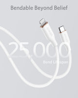 Anker 641 USB-C to Lightning Cable (Flow, 3 ft Silicone)