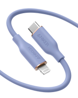 Anker 641 USB-C to Lightning Cable (Flow, 3 ft Silicone)