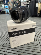 (USED) Sigma 35mm F1.4 DG Lens for Nikon F Mount