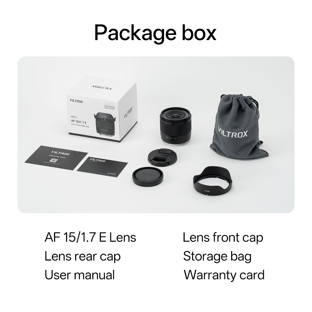 Viltrox AF 15mm F1.7 Air APS-C Lens for Sony E-Mount