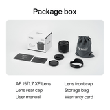 Viltrox AF 15mm F1.7 Air APS-C Lens for Fujifilm X-Mount