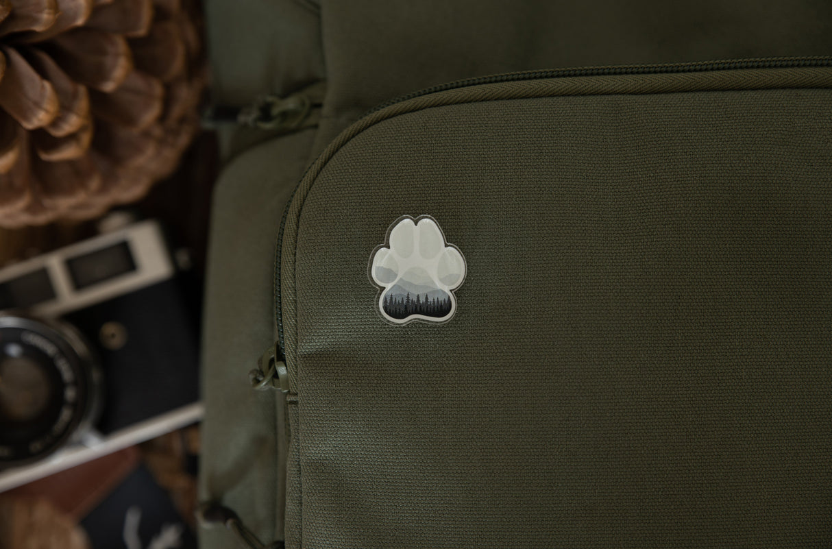 Adventure Paw Acrylic Pin