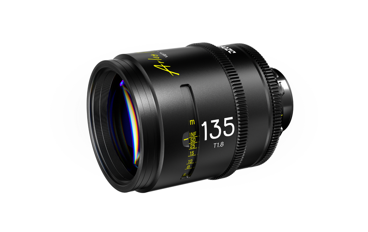 Arles 135mm T1.4 FF/VV Prime Cine Lens (PL Mount, Feet)