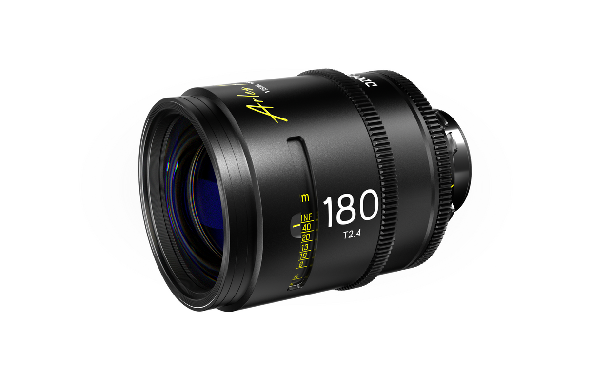 Arles 180mm T1.4 FF/VV Prime Cine Lens (PL Mount, Feet)