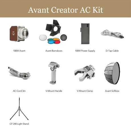 Hobolite Avant 100W Content Creator Bi-Color LED Continuous Lighting Kit