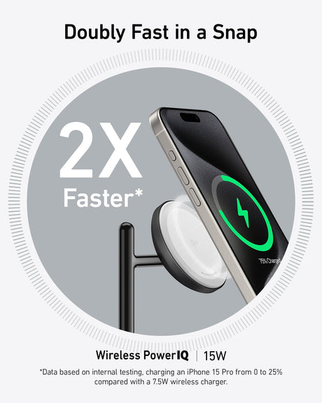 Anker MagGo Wireless Charging Station (3-in-1 Stand)