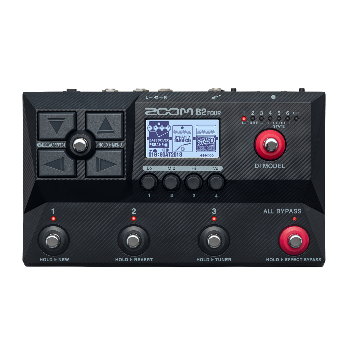 Zoom Multi-Effects Processor for Bass