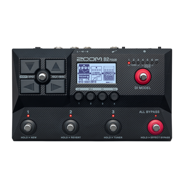 Zoom Multi-Effects Processor for Bass