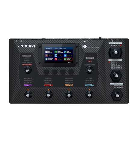 Zoom Multi-Effects Processor for Bass