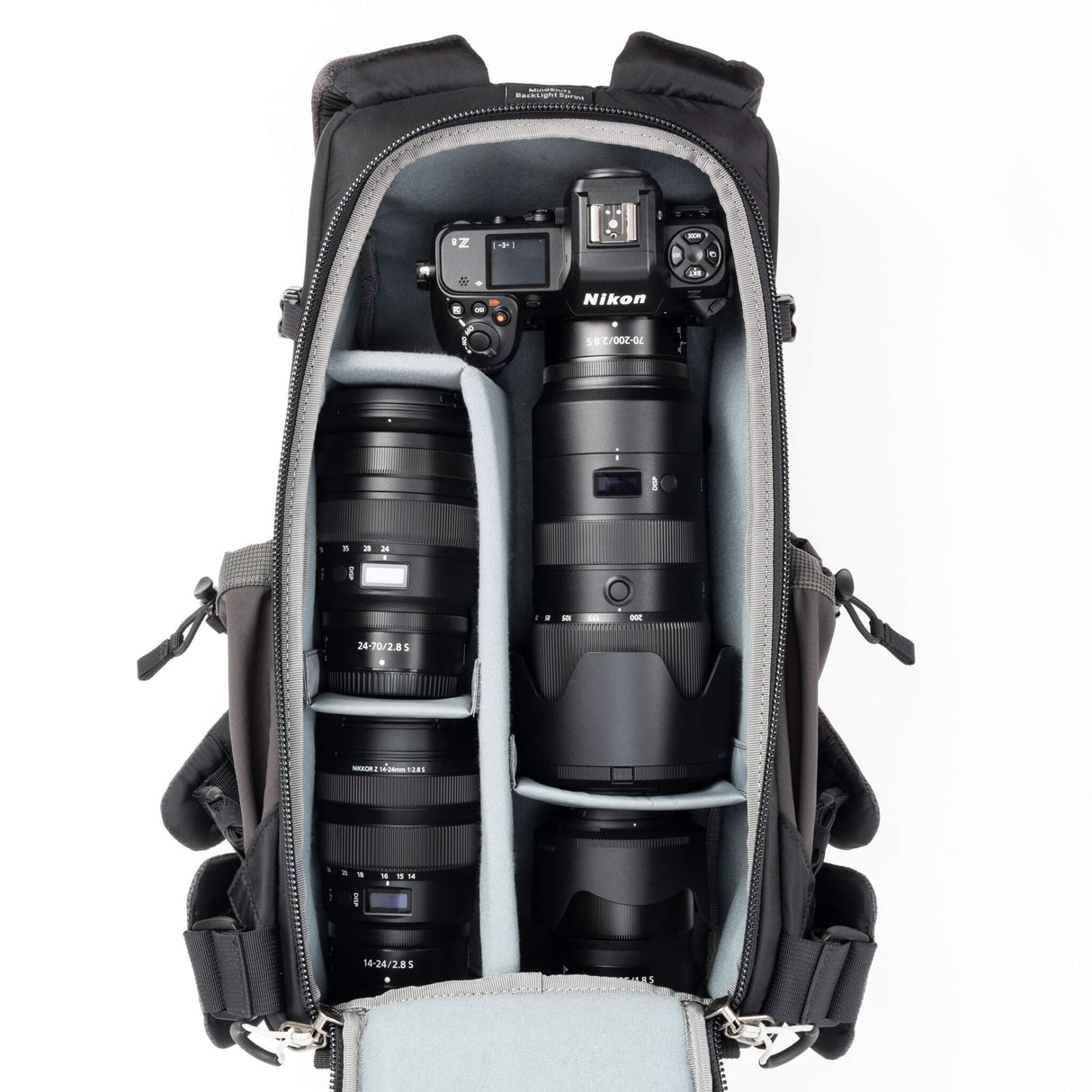 Think Tank Photo BackLight Sprint Backpack (Slate Black) - view 2