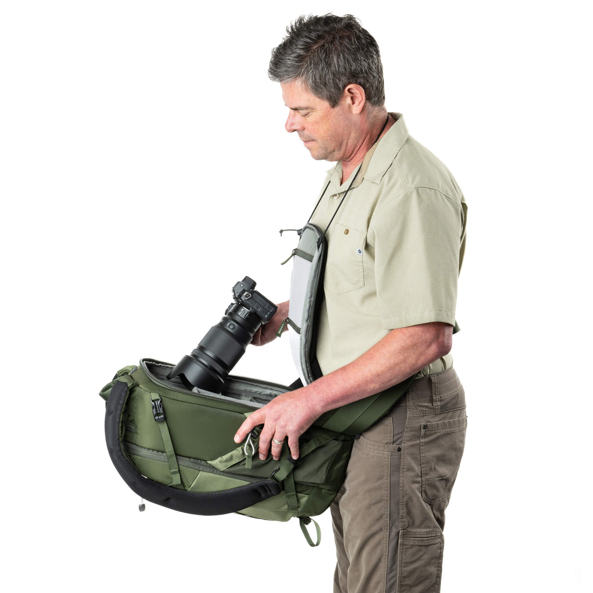 Think Tank Photo BackLight 18L Backpack (Montane Green) - view 2