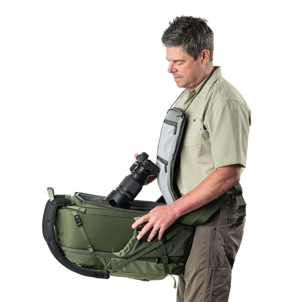 Think Tank Photo BackLight 36L Backpack (Montane Green) - view 2